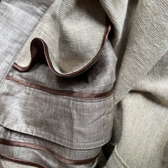 TRICOT CHIC Linen Jacket size 12 US - Picture 13 of 16